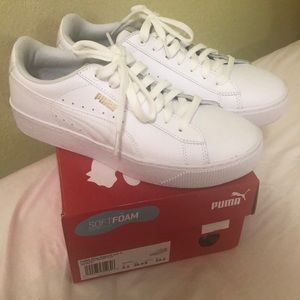 Puma Vikky Platform Lthr P